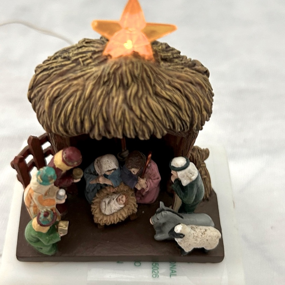 Dept. 56 Light Up Nativity Ornament
